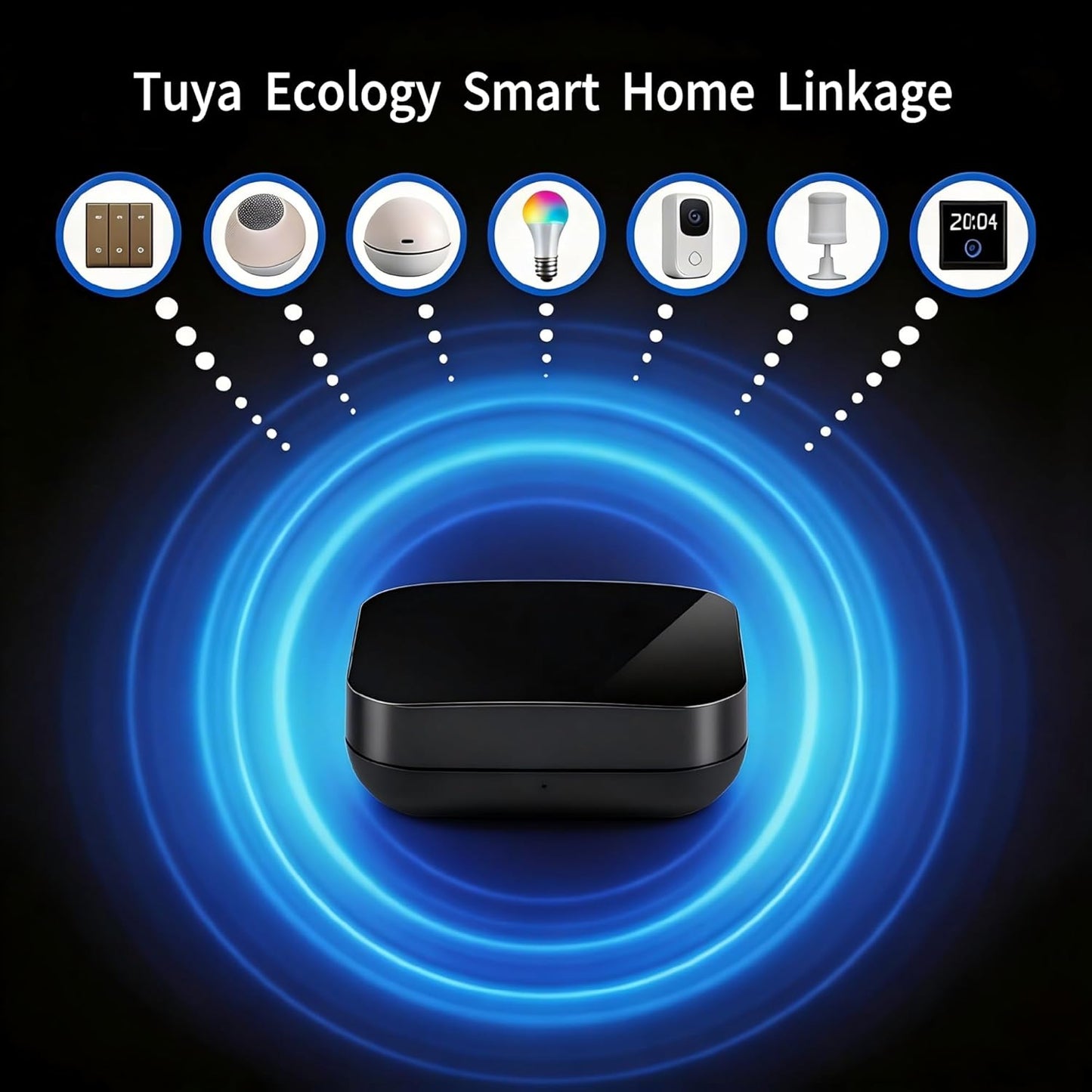 Tuya Smart Zigbee IR Blaster/Ir Remote Controller, Infrared Remote Control Hub for Smart Home Automation Devices, Works with Alexa & Google Assistant, 2.4Ghz Wifi Only, Zigbee Wired Gateway Required