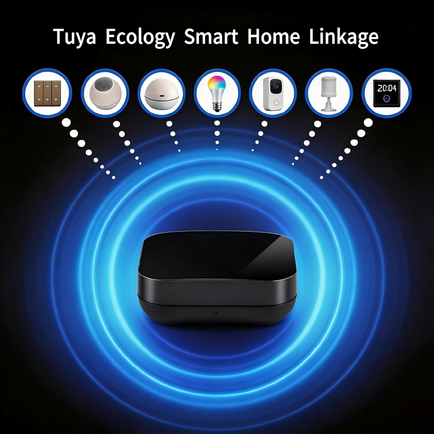 Tuya Smart Zigbee IR Blaster/Ir Remote Controller, Infrared Remote Control Hub for Smart Home Automation Devices, Works with Alexa & Google Assistant, 2.4Ghz Wifi Only, Zigbee Wired Gateway Required