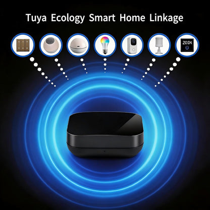 Tuya Smart Zigbee IR Blaster/Ir Remote Controller, Infrared Remote Control Hub for Smart Home Automation Devices, Works with Alexa & Google Assistant, 2.4Ghz Wifi Only, Zigbee Wired Gateway Required