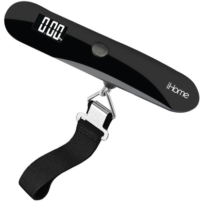 Digital Luggage Scale - 110Lbs Portable Suitcase Scale with LCD Display - Luggage Weight Scale (220LSGL2BL)