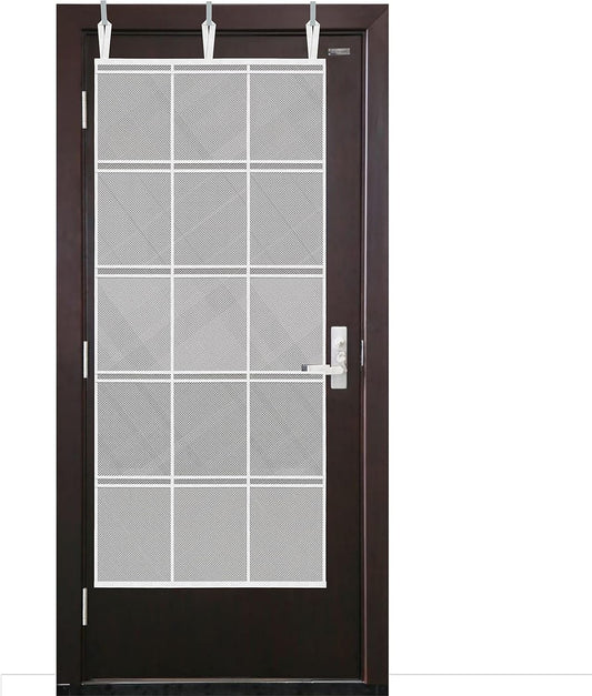 Large Mesh Over-The-Door Organizer, 15-Pocket Hanging Storage for Cruise & Home (24"X60"),Travel Essential for 2026-2027, Shoe & Bathroom Organizer for Closet, Cabin, or Behind-Door Storage