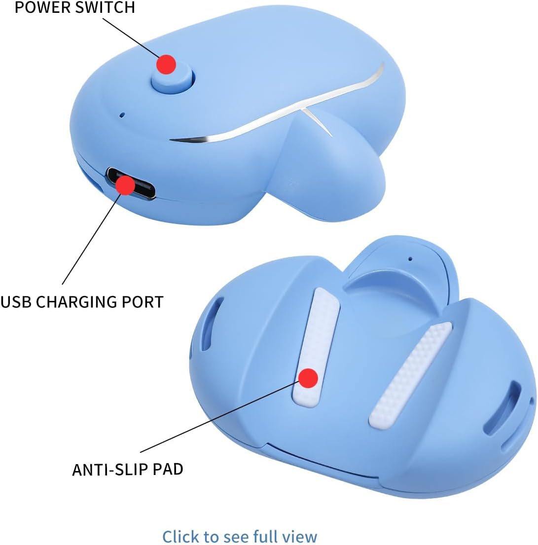 AI Smart Anti-Snoring Device with Strap,Detecting Snoring Sounds 40 Decibel Start Nose Massage,Low Noise, Adjustable High Low Vibration,Improves Breathing and Sleep Quality Home Travel (White)