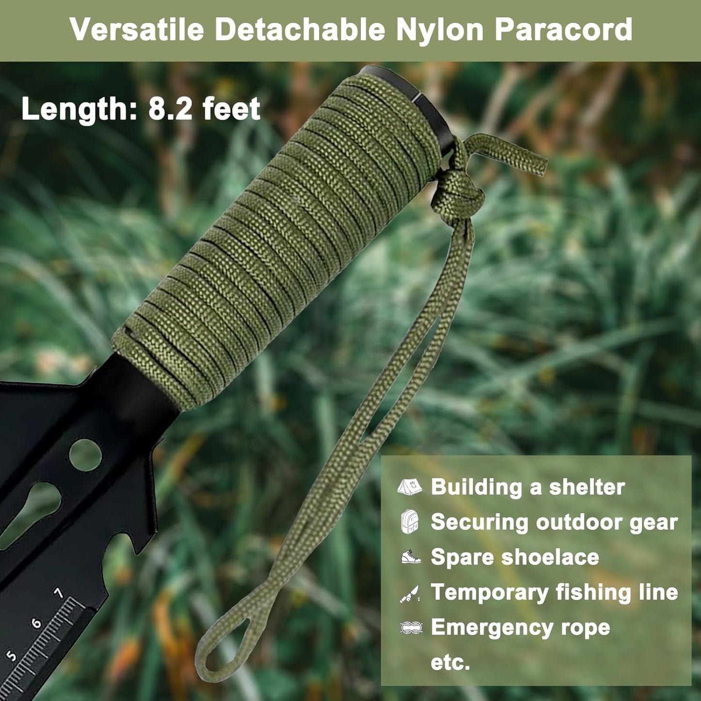 Gardening Gift Ideas Hori Hori Garden Tool - 10-In-1 Multitool Trowel, Unique Gift for Women, Mom, Wife, Gardeners, Birthday Mothers Day Christmas, Mini Shovel for Planting, Weeding, Camping & Hiking