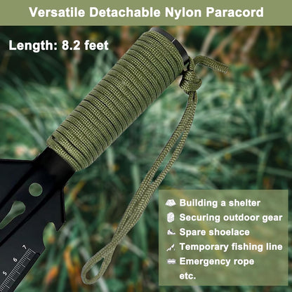 Gardening Gift Ideas Hori Hori Garden Tool - 10-In-1 Multitool Trowel, Unique Gift for Women, Mom, Wife, Gardeners, Birthday Mothers Day Christmas, Mini Shovel for Planting, Weeding, Camping & Hiking