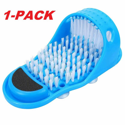 New Shower Foot Scrubber Massager Cleaner Spa Exfoliating Washer Wash Foot Repair Slippers Bathroom Brushes Remove Dead Skin
