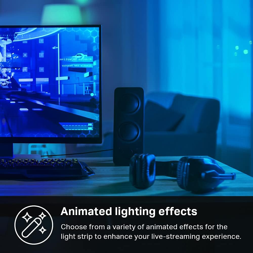 LED Light Strip, 16.4Ft Wifi LED Strip Works with Alexa, Google Home, Smartthings, High Brightness with 16 Million Colors, RGB, Grouping, Adjustable Length, up to 25,000 Hours (KL400L5)