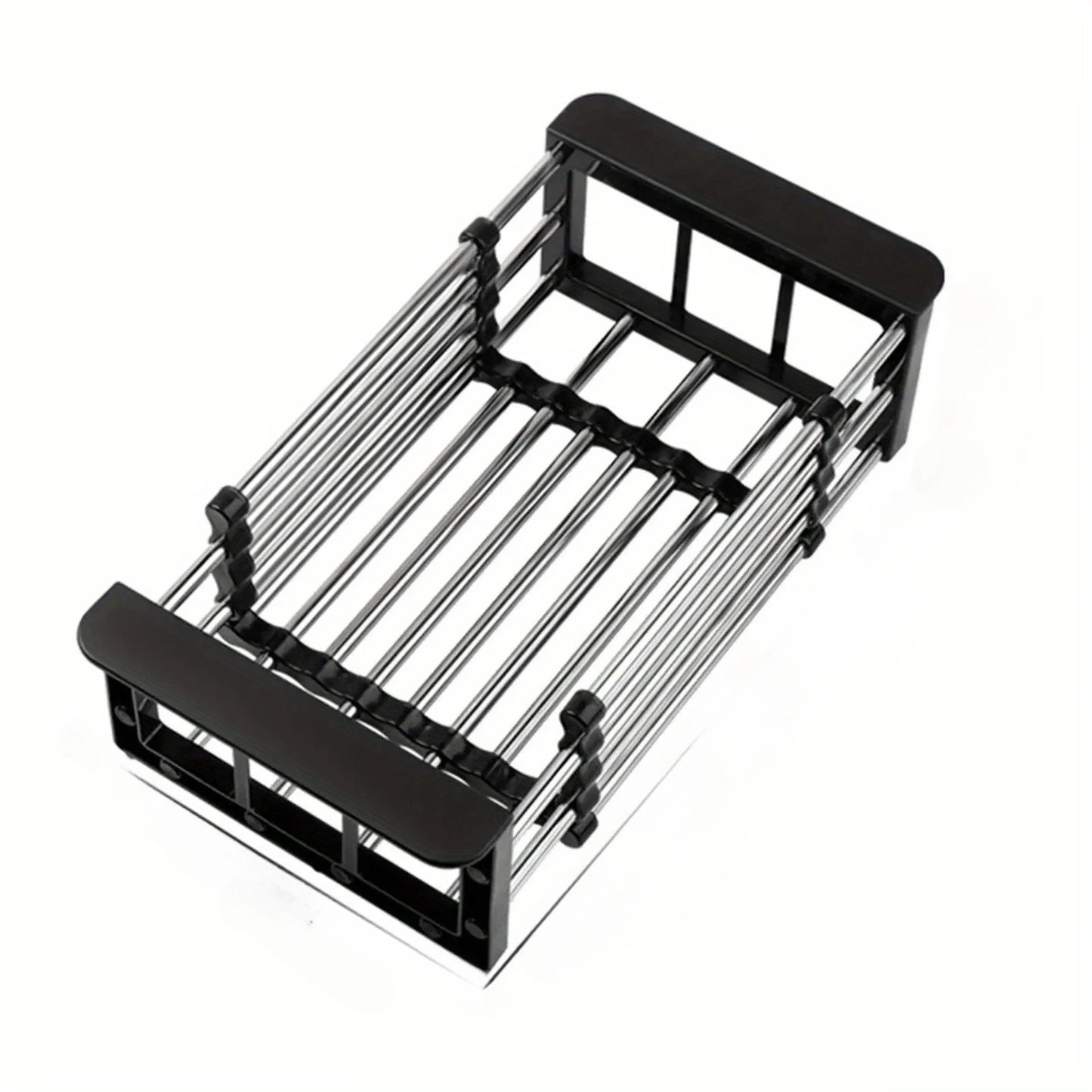 Retractable Drain Basket for Kitchen Sink Storage Basket for Washing Fruits and Vegetables Multifunctional Drain Rack