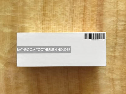 Toothbrush Holder, 5 Toothbrush Slots & Timer Function, Cordless Wall Mounted Toothbrush Holders for Bathrooms