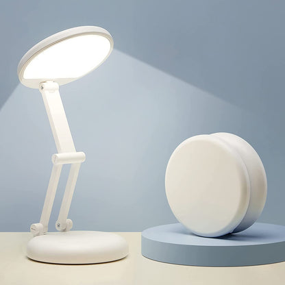 Cordless Desk Lamp,Dimmable Small Battery Powered Lights,3600Mah Rechargeable Wireless Table Lamp,Mini Lamp&Portable Light for Bed,Book Reading,Home for Small Spaces,Nail Light,Craft,Office