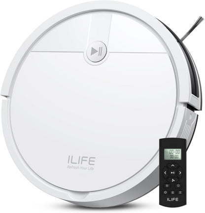 V2 Robot Vacuum Cleaner, Tangle-Free Suction, 120 Mins Runtime, Slim, Self-Charging Robotic Vacuum Cleaner, Ideal for Pet Hair and Hard Floors