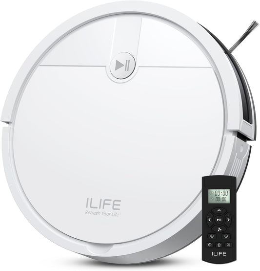 V2 Robot Vacuum Cleaner, Tangle-Free Suction, 120 Mins Runtime, Slim, Self-Charging Robotic Vacuum Cleaner, Ideal for Pet Hair and Hard Floors