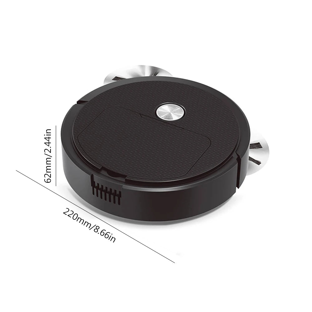 3-In-1 Wireless Smart Robot Vacuum Cleaner 1200Mah Rechargeable Sweeping Robot Automatic Sweeping Machine Low Noise Labor Saving