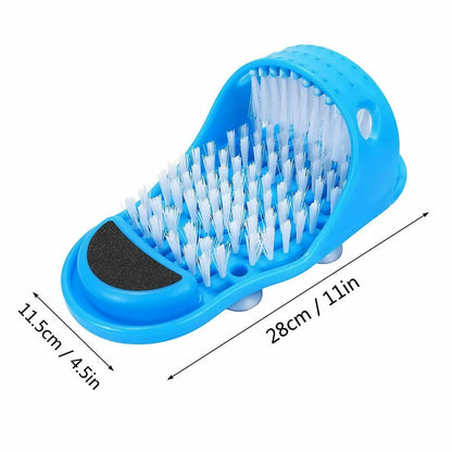 New Shower Foot Scrubber Massager Cleaner Spa Exfoliating Washer Wash Foot Repair Slippers Bathroom Brushes Remove Dead Skin