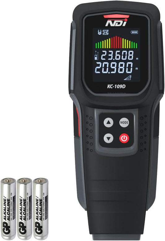 Stud Finder Wall Scanner - 5 in 1 Electronic Stud Detector with Microprocessor Chip and HD LCD Display & Audible Alarm, for the Center and Edge of Wood AC Wire Metal Studs Joist Pipe