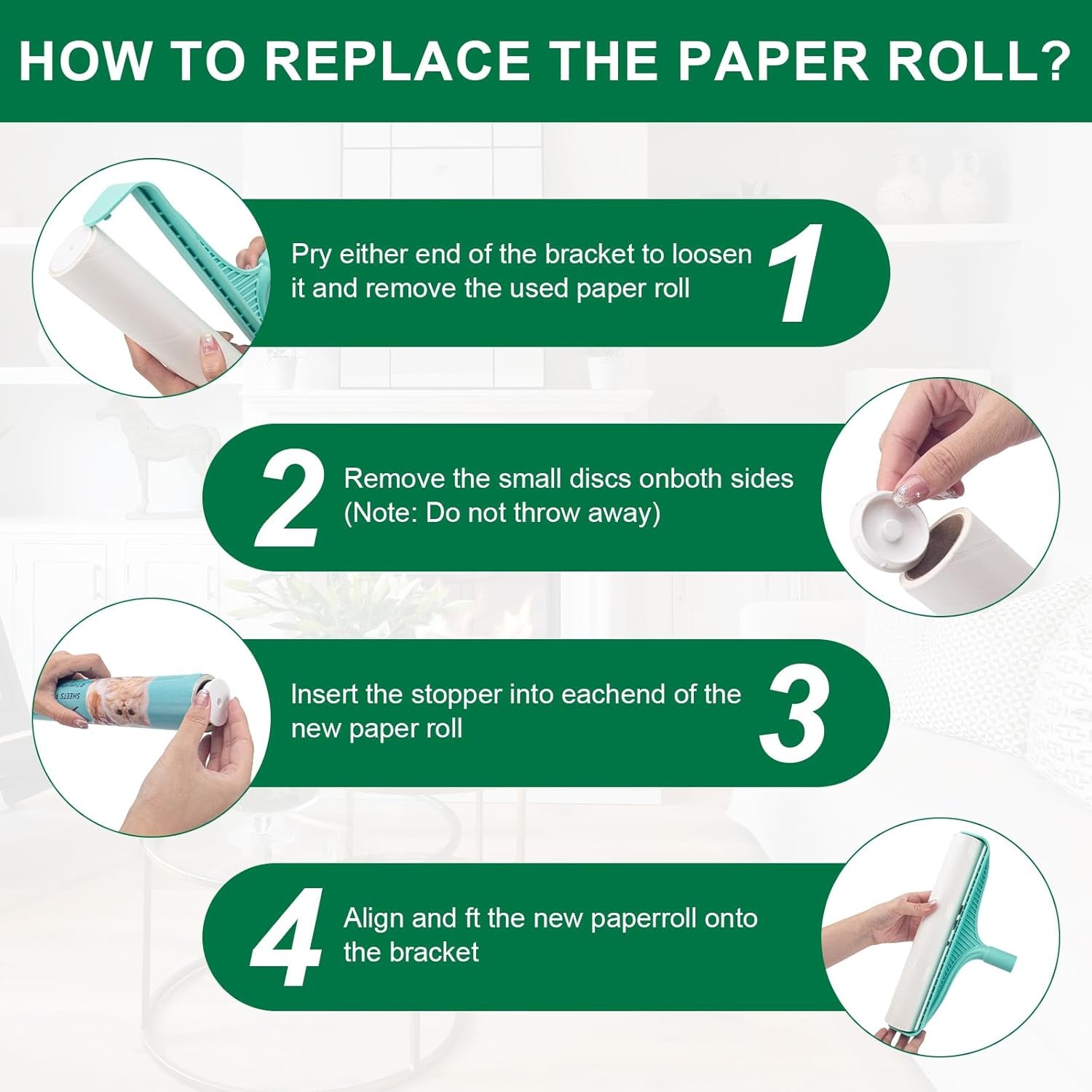 Large Lint Rollers for Pet Hair Extra Sticky, 11.8" Wide Giant Lint Roller with 53" Long Handle, Big Pet Hair Sticky Remover for Floor Carpets Couch Clothes (270 Sheets)