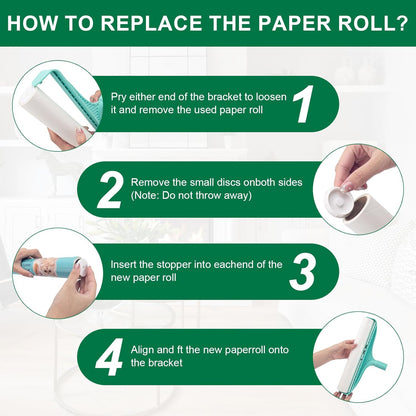Large Lint Rollers for Pet Hair Extra Sticky, 11.8" Wide Giant Lint Roller with 53" Long Handle, Big Pet Hair Sticky Remover for Floor Carpets Couch Clothes (270 Sheets)