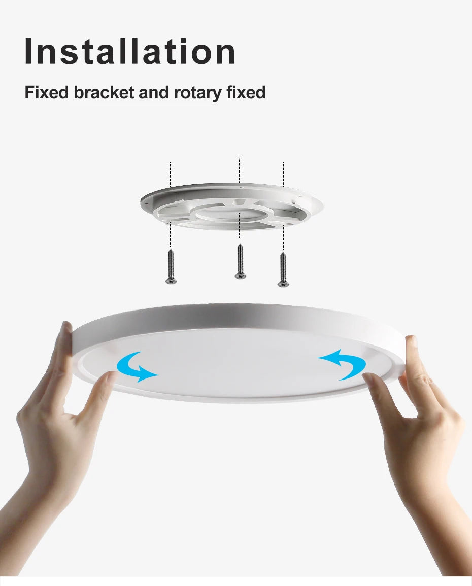 LED Downlight 12W 18W 24W 32W 24W Modern Surface Mounted Downlights For Living room Kitchen Bedroom Bathroom Lamp