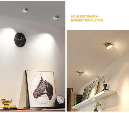 Led downlight light 5W 7W 10W 12W 20W 30W Recessed led light 360 degree rotatable Ceiling Spot Light ceiling recessed Lights