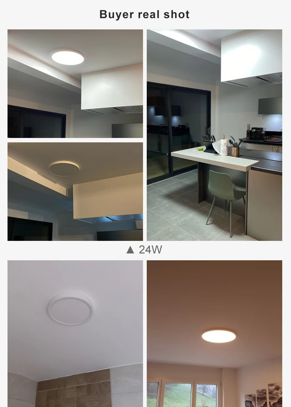 LED Downlight 12W 18W 24W 32W 24W Modern Surface Mounted Downlights For Living room Kitchen Bedroom Bathroom Lamp