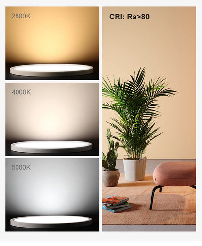 LED Downlight 12W 18W 24W 32W 24W Modern Surface Mounted Downlights For Living room Kitchen Bedroom Bathroom Lamp
