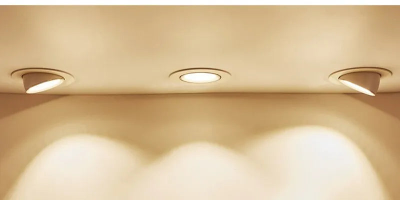 Led downlight light 5W 7W 10W 12W 20W 30W Recessed led light 360 degree rotatable Ceiling Spot Light ceiling recessed Lights