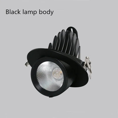 Led downlight light 5W 7W 10W 12W 20W 30W Recessed led light 360 degree rotatable Ceiling Spot Light ceiling recessed Lights
