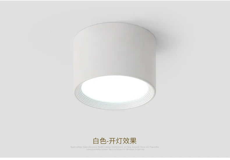 220V Downlight, Wooden Ceiling Lamp, Indoor Decor Lamps, Room Lighting, Living Room Corridor LED Down Lights for Street Bedroom