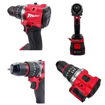 Small Electric Drill 150N.m brushless Cordless Impact Drill of Decoration Team for 18V Milwaukee Battery pin Power Tool