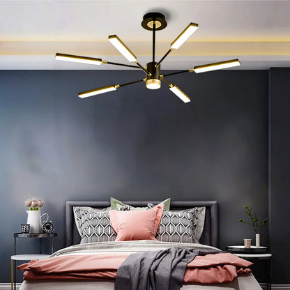 Chandelier nordic for Living room luxury personality creative sputnik chandelier post modern chandelier suspension lamp fixtures