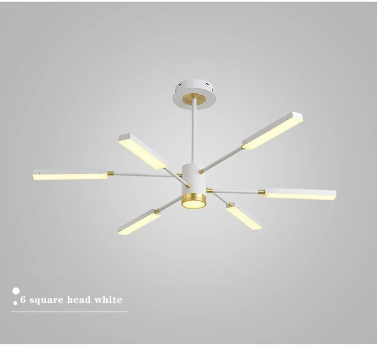 Chandelier nordic for Living room luxury personality creative sputnik chandelier post modern chandelier suspension lamp fixtures