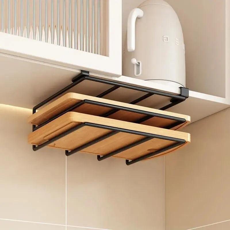 Kitchen Hanging Organizer Rack - Maximize Space and Functionality