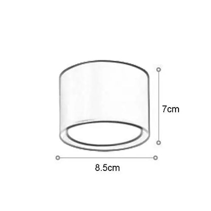 220V Downlight, Wooden Ceiling Lamp, Indoor Decor Lamps, Room Lighting, Living Room Corridor LED Down Lights for Street Bedroom
