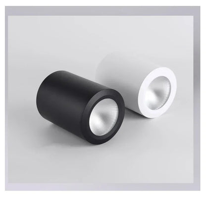 LED Downlight Ceiling Spotlight 7W 12W 18W Surface Mounted Aluminum Spots Lamp For Room Home Kitchen Bathroom
