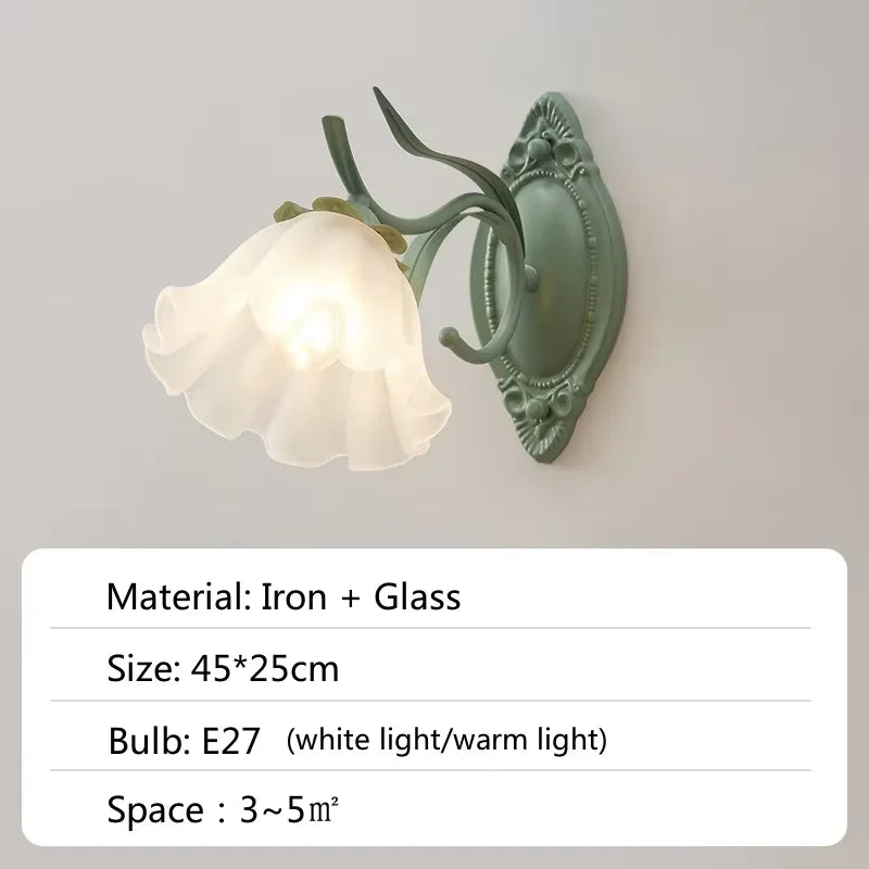 Modern Flower Chandelier French Living Room Chandelier For Dining Room Bedroom Hotel Shop Decor Luxury LED Crystal Chandelier
