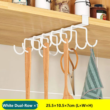 Kitchen Hanging Organizer Rack - Maximize Space and Functionality