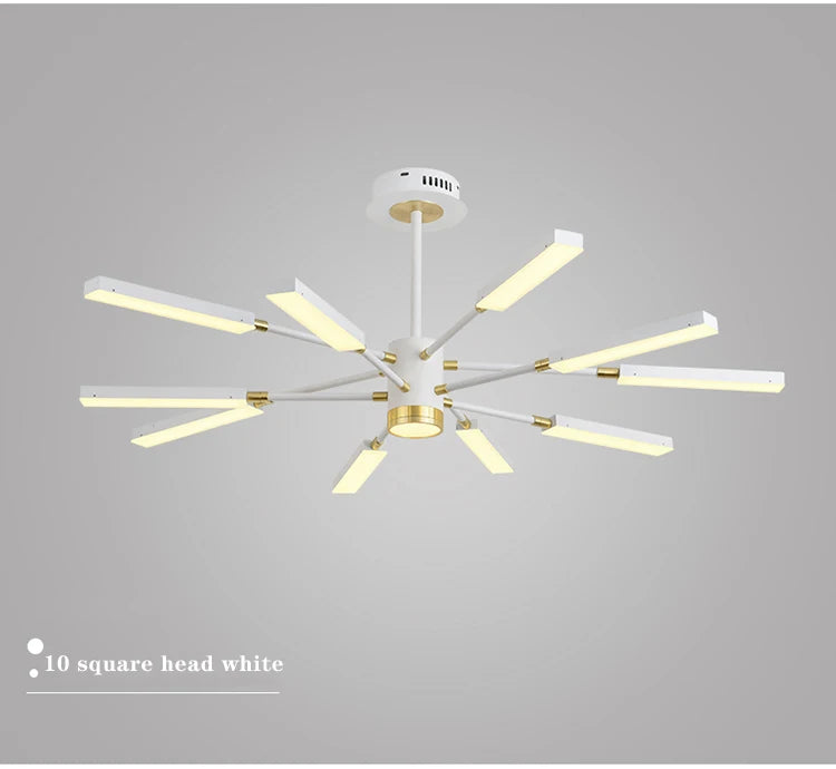 Chandelier nordic for Living room luxury personality creative sputnik chandelier post modern chandelier suspension lamp fixtures