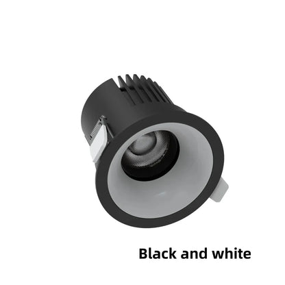 Recessed LED Downlight COB 9W 12W 15W 18W 24W 360° Adjustable Angle Ceiling Lamp Round Panel Light Dimmable Spotlight 110V 220V