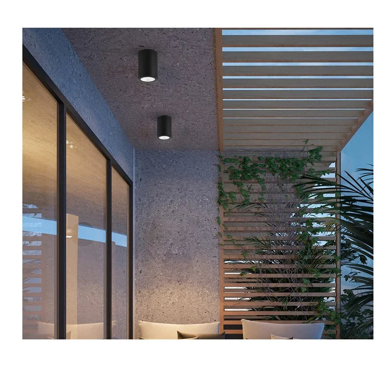 LED Downlight Ceiling Spotlight 7W 12W 18W Surface Mounted Aluminum Spots Lamp For Room Home Kitchen Bathroom