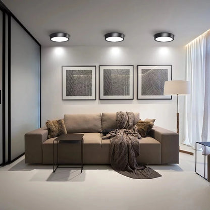 Led Downlight 220V Down Lights Surface Mounted 3/5/10/15/25W Ceiling Lamp For Indoor Living Room Bedroom Kitchen Lighting