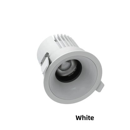Recessed LED Downlight COB 9W 12W 15W 18W 24W 360° Adjustable Angle Ceiling Lamp Round Panel Light Dimmable Spotlight 110V 220V