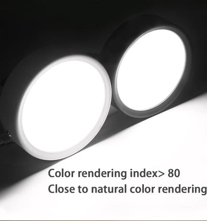 Led Downlight 220V Down Lights Surface Mounted 3/5/10/15/25W Ceiling Lamp For Indoor Living Room Bedroom Kitchen Lighting