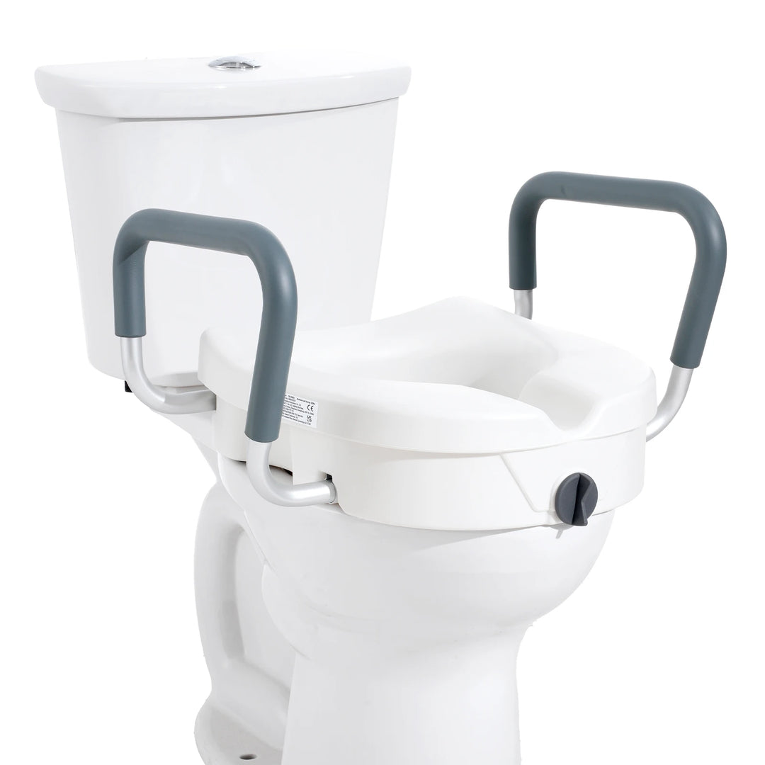 Elevate Your Comfort with the Succebuy 5-Inch Raised Toilet Seat - Perfect for Seniors and Those with Mobility Challenges