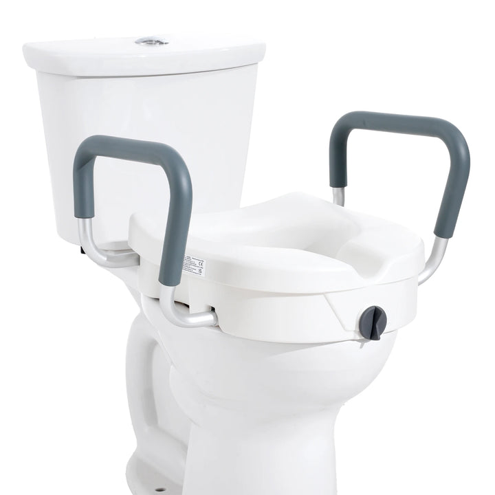 Elevate Your Comfort with the Succebuy 5-Inch Raised Toilet Seat - Perfect for Seniors and Those with Mobility Challenges
