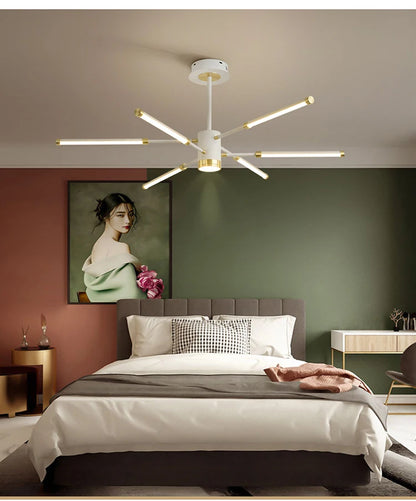 Chandelier nordic for Living room luxury personality creative sputnik chandelier post modern chandelier suspension lamp fixtures