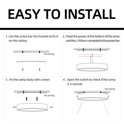 Led Downlight 220V Down Lights Surface Mounted 3/5/10/15/25W Ceiling Lamp For Indoor Living Room Bedroom Kitchen Lighting