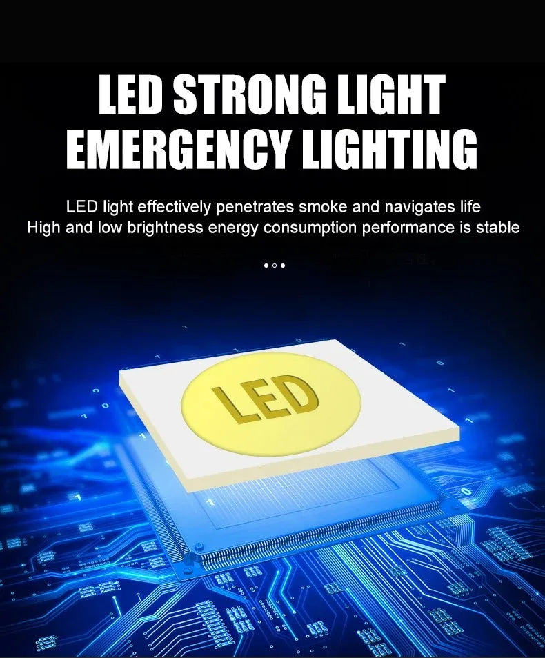 Emergency Downlight Recessed Ceiling Lights Warehouse Staircase Aisle Entrance Balcony 3Hours Emergency Lighting Ac200-240v