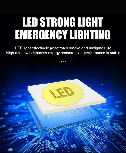 Emergency Downlight Recessed Ceiling Lights Warehouse Staircase Aisle Entrance Balcony 3Hours Emergency Lighting Ac200-240v