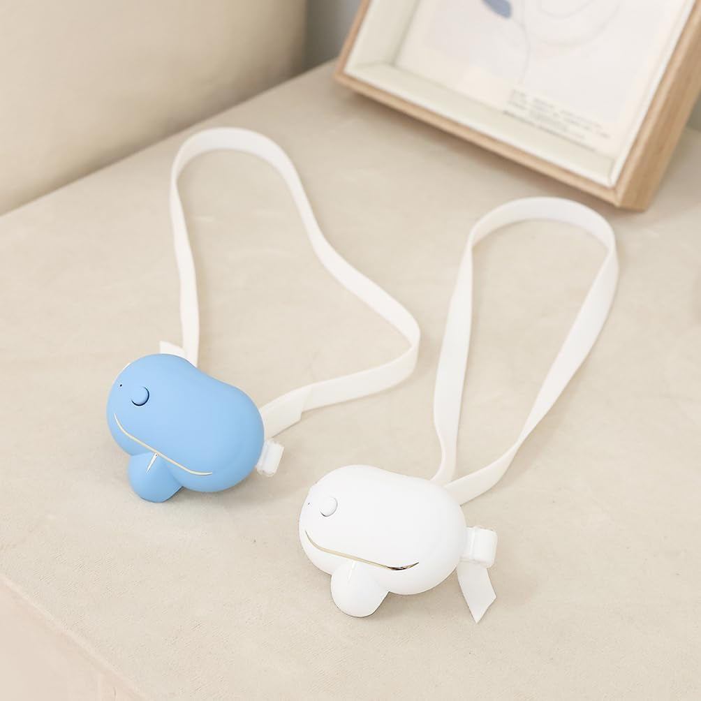 AI Smart Anti-Snoring Device with Strap,Detecting Snoring Sounds 40 Decibel Start Nose Massage,Low Noise, Adjustable High Low Vibration,Improves Breathing and Sleep Quality Home Travel (White)
