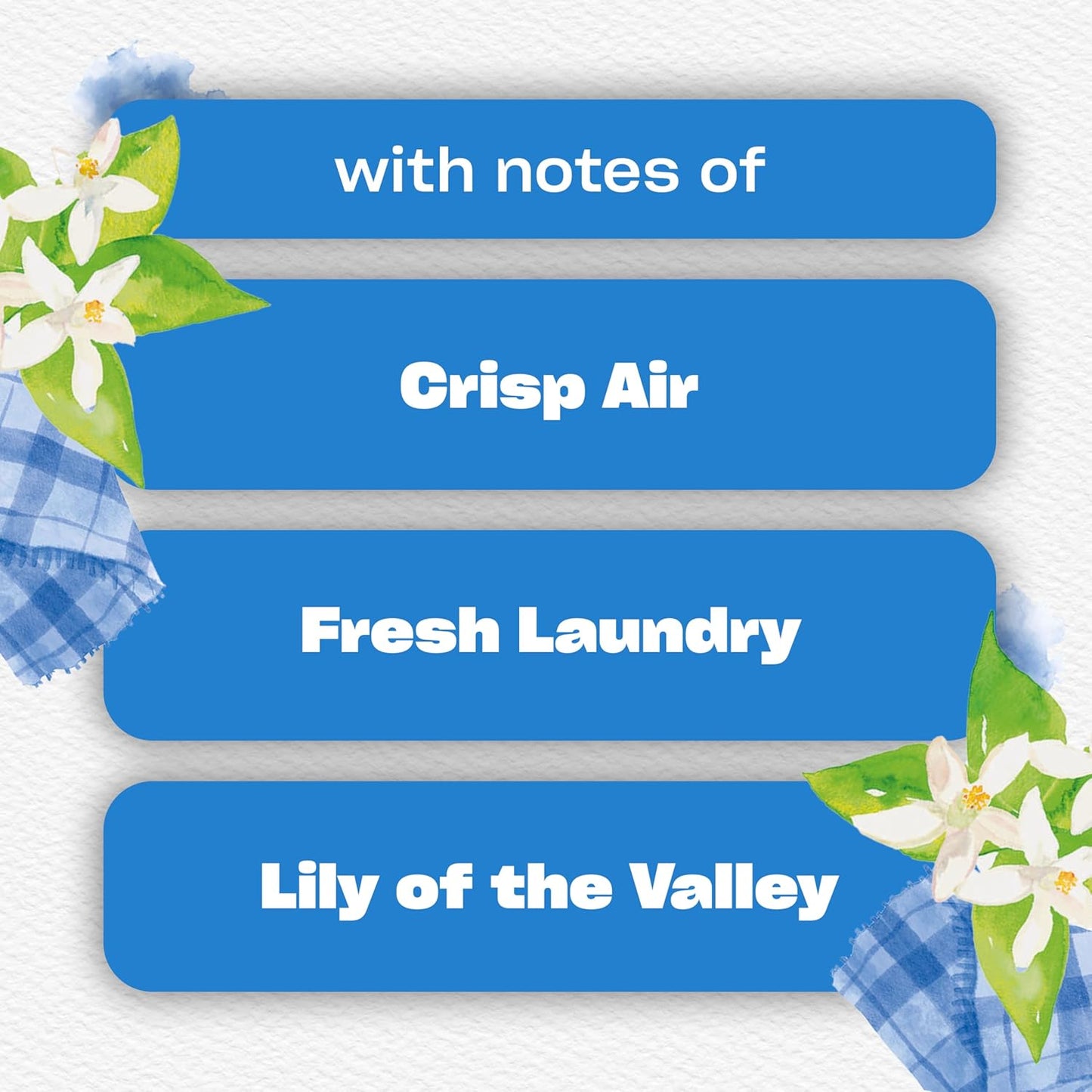 Glade Scent Flow Plugins Air Freshener, Clean Linen, 1 Device + 4 Refills, 2.61 Fl Oz