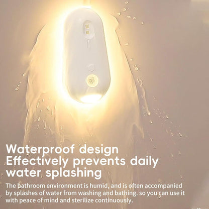 Self Cleaning UV Toilet Sanitizer and Night Light, 2026 New UV Toilet Sanitizer with Night Light, Motion-Activated, USB Rechargeable, Adhesive-Mounted for Shared Bathrooms, Elderly & Pet(1Pc)